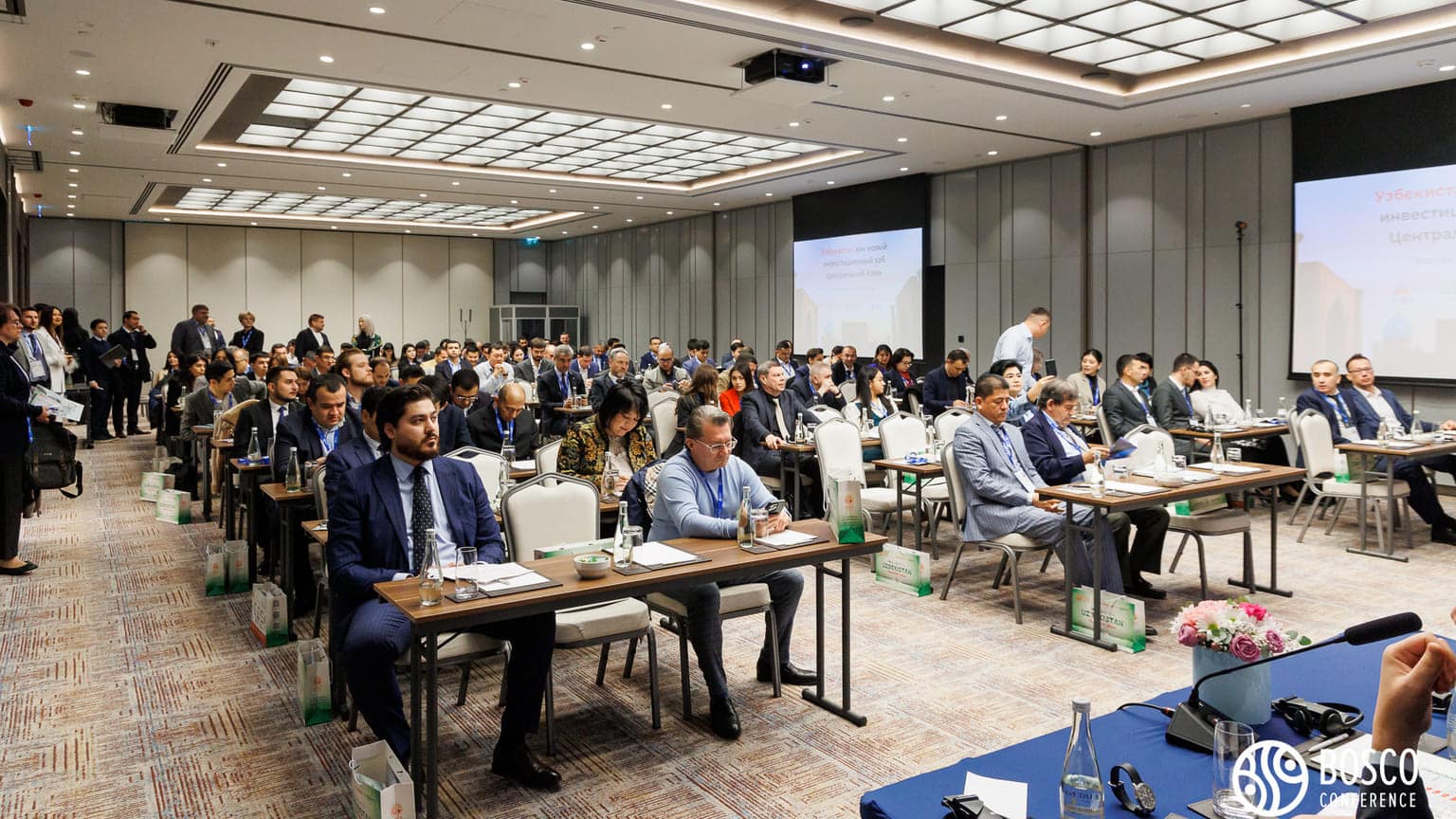 Yulia Veremeva and Elena Klimovskaya represent Passportivity at InvestPro Tashkent 2024